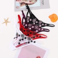 FHERS ลูกไม้เซ๊กซี่ จีสติ้งไร้ขอบ กางเกงจีสตรีง sexy lingerie กลวง ลูกไม้ หญิง แสงหรูหรา โปร่งใส ชุดชั้นใน ทอง