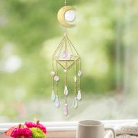 คริสตัล Sun Catcher Light Catcher คริสตัล Wind Chime Prisms Suncatchers พร้อมจี้เครื่องประดับสำหรับ Garden Window