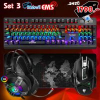 ??HOT!!ลดราคา?? PROMOTION เกมมิ่งเกียร์ SET3 - MARVO KG902 + NUBWO NM83 + Marvo HG9015G ##ที่ชาร์จ แท็บเล็ต ไร้สาย เสียง หูฟัง เคส Airpodss ลำโพง Wireless Bluetooth โทรศัพท์ USB ปลั๊ก เมาท์ HDMI สายคอมพิวเตอร์