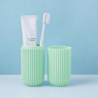 Travel Portable Toothbrush Cup Bathroom Toothpaste Holder Storage Case Box Organizer Travel Toiletries Storage Cup New Creative