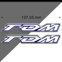 【Online】 Motorbike Decorations Corner 3D ป้องกันแฟร์ริ่งแผ่นรูปลอก "TDM" สัญลักษณ์ป้ายโลโก้อุปกรณ์เสริมสำหรับยามาฮ่า TDM 850 900รถจักรยานยนต์