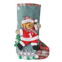 New Hot Christmas Stockings for Gifts Cute lovely Christmas Stockings for Christmas Tree Supplies Socks Tights