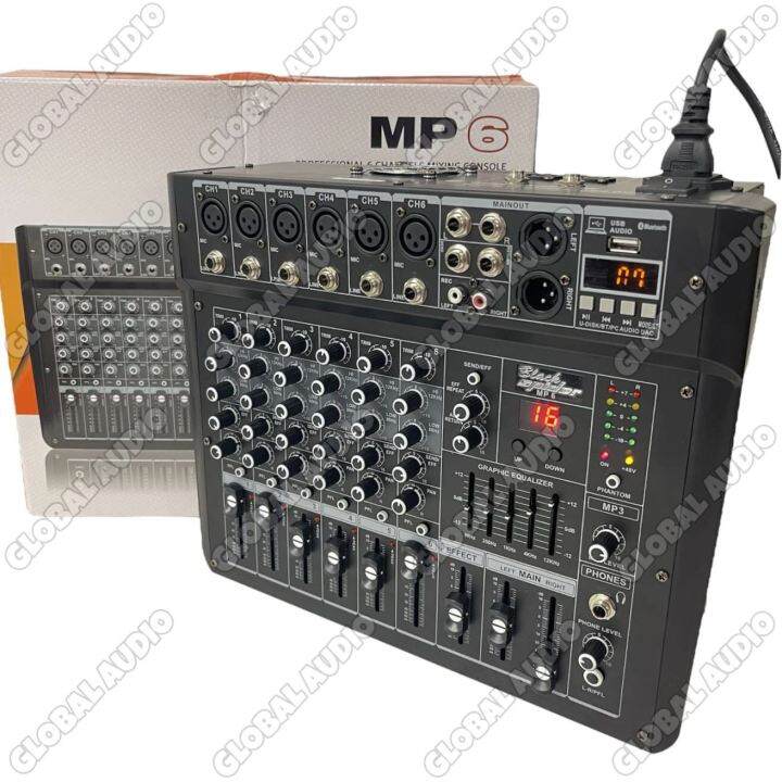 POWER MIXER BLACK SPIDER MP4 Spesifikasi * Power Mixer 4 channel