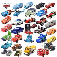 Disney Pixar Cars 2 3 Lightning McQueen Mater miss Mother 1:55 Diecast Vehicle Metal Alloy Car Model Boy Kids Toys Birthday Gift