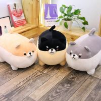 【CW】Soft Cartoon Dog Plush Toy Stuffed PP Cotton Corgi Chai Pillow Cute Dog Doll Christmas Gift Valentine Present Photography Props