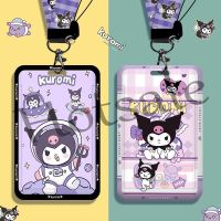 【hot sale】 ❖₪♧ B11 New Cartoon Kuromi ID Credit Bank Card Holder Students Bus Card Case Removable Identity Badge Cards Cover ID card Door Bus Student Cartoon Meal organizer Card Holder for Student