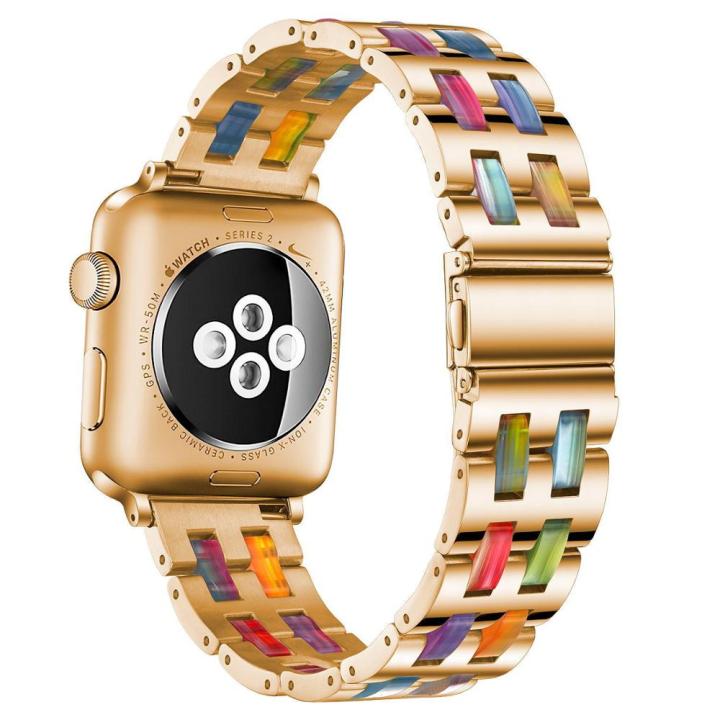 luxury-resin-strap-for-apple-watch-band-40mm-44mm-42mm-for-iwatch-8-7-45mm41mm-iwatch-6-5-4-3-se-bracelet-stainless-steel-belt-straps