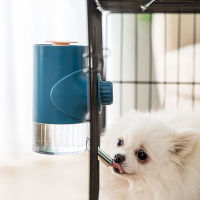 Water Fountain Automatic Dog Cat Drinking Fountain Mountable Cage Hanging Drinking Bottle Lick Water Bottle Supplies