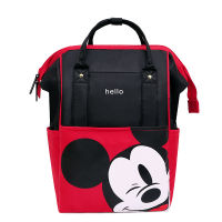 2021 women men travel bag backpack cartoon diaper bag backpack handbag girl boy schoolbag