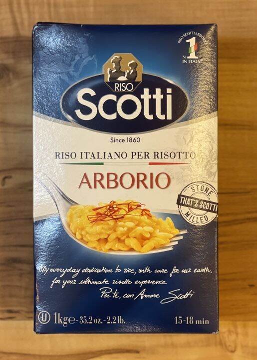 SCOTTI Risotto Arborio Rice 1Kg (New Packing ) Italy Lazada
