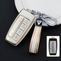 สำหรับ Hyundai Genesis G80 GV70 GV80 2019 2020 2021 2022 TPU 468ปุ่มรถ Key Case REMOTE Key ผู้ถือรถ ac. อุปกรณ์เสริมอัตโนมัติ