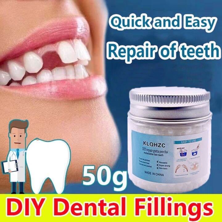Large amount 】80g temporary dental repair set plastic denture and slit