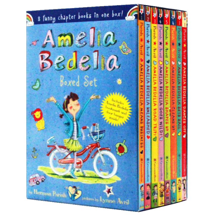 Amelia Bedelia 8-Book Box Set 6-12 Picture Book for Kids | Lazada