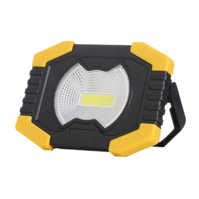 50W Portable Spotlight Solar Light Led Work Light USB Rechargeable Flashlight