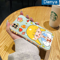 เคส Dienya สำหรับ Xiaomi Redmi 9c Nfc POCO C31 9 Active Redmi เคส10A การ์ตูนชานมเด็กผู้หญิงใหม่กรอบสี่เหลี่ยมพื้นผิวเคสซิลิกาเจลกันกระแทกเคสมือถือฝาครอบป้องกันเลนส์กล้องถ่ายรูปรวมทุกอย่าง