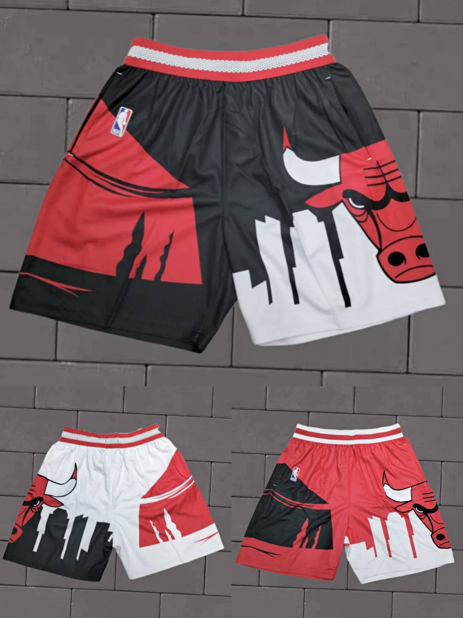 Breathable Loose Fabric Quick-Drying Mens and Womens Basketball Shorts Suitable for The Lakers and Bulls Game Shorts 