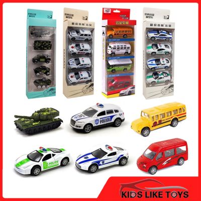 KLT Military Vehicle Racing Bus Diecast Model Mini Car Toy Cars For Boys Toys Car For Kids Gift For Birthday