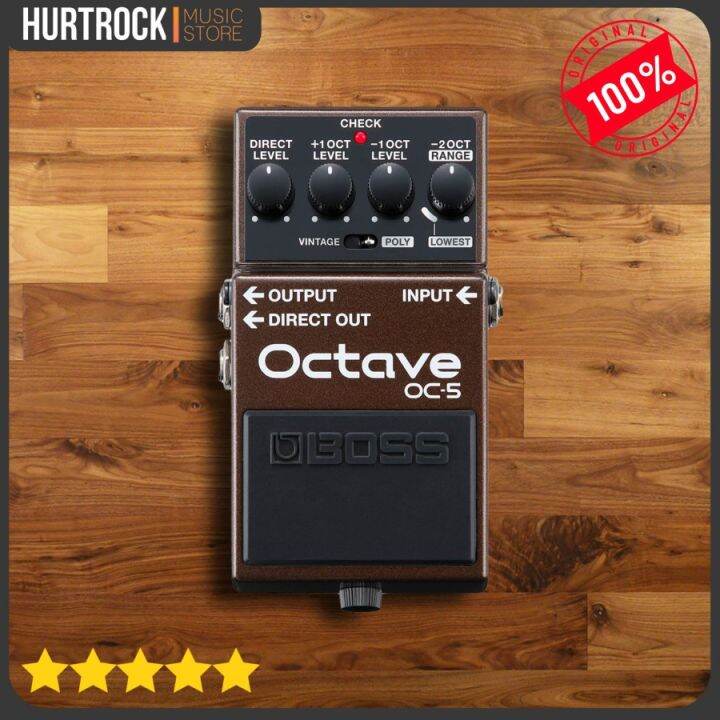 BOSS Stompbox OC3 Super Octave Pedal Pedal Pitch Modulation Lazada