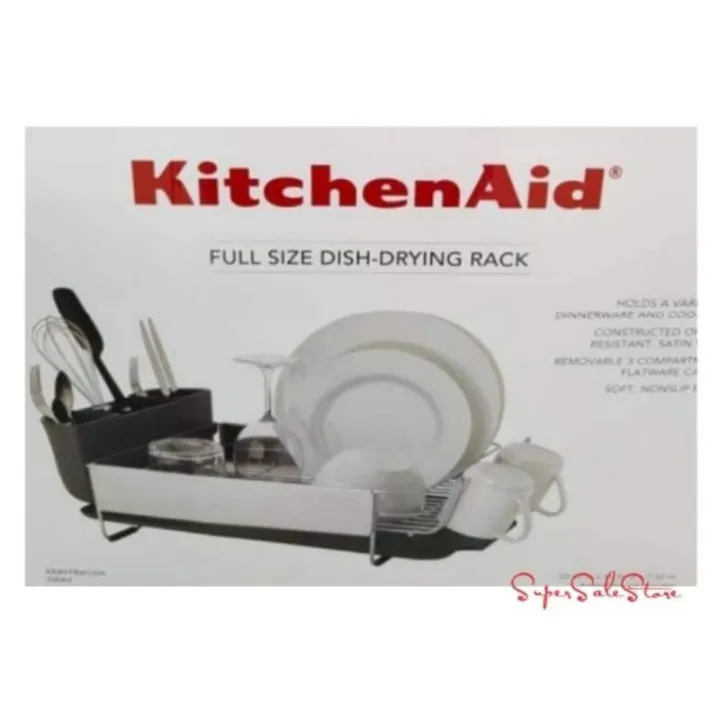KitchenAid Full Size DishDrying RackGray Lazada PH