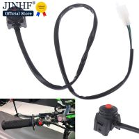 ✁┇ Handlebar Ignition Switches Motorcycle Universal Push Button 12V ATV Off Road Motocross Dirt Bike Controller 22mm