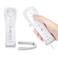 Voor Nintend Draadloze Afstandsbediening Voor Wii Ingebouwde Motion Plus Gamepad Met Siliconen Case Motion Sensor Motion plus