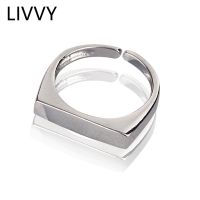 【YF】△☸■  LIVVY Color Rings Personality Geometrical Wedding Gifts 2021 Trend