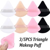 2/3/5Pcs Velvet Triangle Powder Puff Make Up Sponges for Face Eyes Contouring Shadow Loose Powder Foundation Makeup Puff Tools