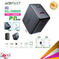 Acefast รุ่น A3 หัวชาร์จ ชาร์จเร็ว Fast Charge Wall Charger A3 PD3.0 20W (1xUSB-C) US  biggboss