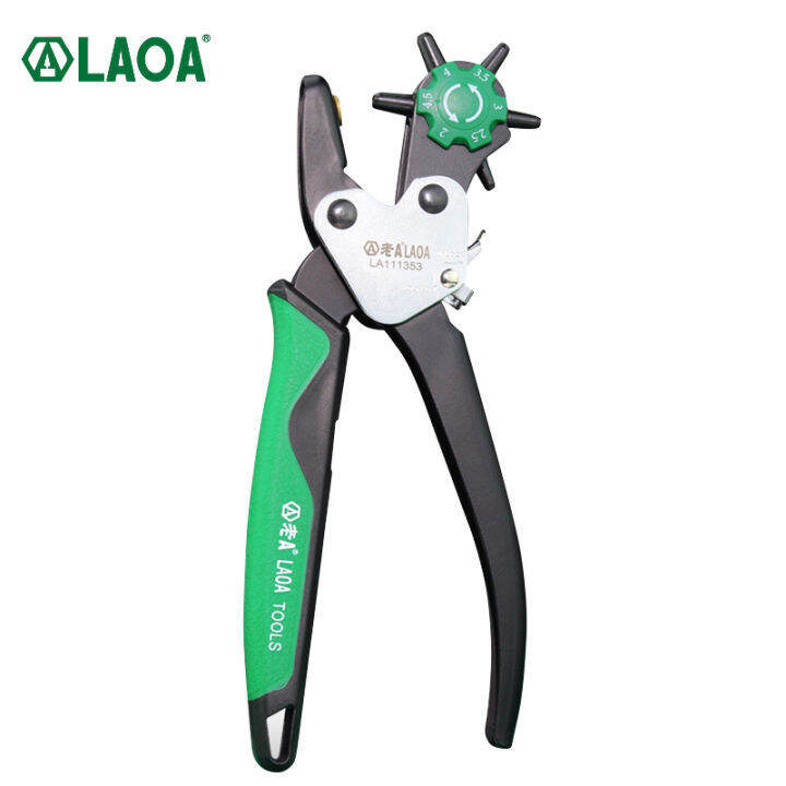 LAOA Sewing Belt Hole Punch Tool Snap Pliers Guitar Pick Puncher