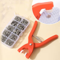 50 ชุด Plier ชุดเครื่องมือ Snap ปุ่มชุดคีมโลหะ Studs เครื่องมือ DIY เสื้อผ้าเย็บปุ่มเครื่องมือติดตั้งเย็บ Accessry-sheguaecu