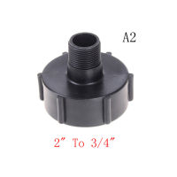 GNStore[COD] IBC Tote TANK Drain ADAPTER เกลียวหยาบ2 "ถึง1/2" 3/4 "Garden hose