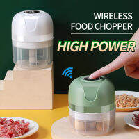 100250Ml ไฟฟ้ามินิกระเทียม Chopper แบบพกพาอาหารผักพริกหัวหอม Mincer USB ถั่วเครื่องปรุงรสเครื่องปั่นครัว