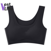 VESTLINE สปอร์ตบรา Sport Bra เสื้อในผู้หญิง เสื้อสายเดี่ยว ชุดชั้นในเก็บทรง ชุดชั้นในแนบผิว 042111