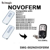 2023 latest NOVOFERM NOVOTRON 502 MAX43-2 MINI-NOVOTRON 522 524 ประตูโรงรถรีโมทคอนโทรล 433.92MHz เครื่องส่งสัญญาณรหัสกลิ้ง