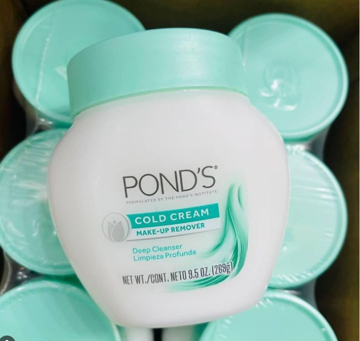 ponds-cold-cream-cleanser-269g-พอนด์ส-ครีมล้างเครื่องสำอาง-ทำความสะอาดผิวหน้า