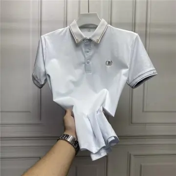 Burberry polo shirt clearance womens silver