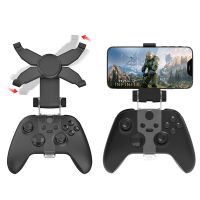 Mobile Phone Bracket Clip Cell Phone Clamp for Xbox Series X/S Wireless Controller Gamepad with Rotating Mobile Phone Holder