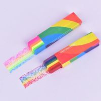 【YF】 Rainbow Face Paint Stick Body Tattoo Colored Pigment Pen Fluorescent Crayon Washable Adult Kid Party Favors Makeup Cosmetic Tool