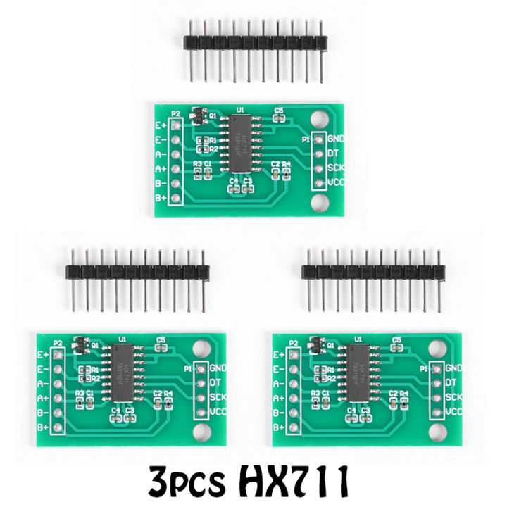 3PCS 24 bit precision ADC sensor for Arduino HX711 load cell module ...