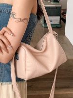 This years popular bag womens new 2023 high-end foreign style all-match armpit bag niche fashion one-shoulder Messenger bag 【QYUE】