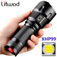 Xhp90. 2 9-core Led Flashlight High Quality 18650 26650 AA Battery Torch XHP50 XM-L2 U3 T6 Zoomable Aluminum Alloy Lantern