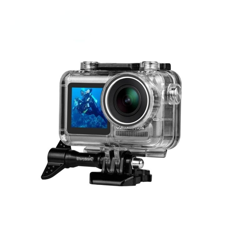 เคสป้องกันใต้น้ำกันน้ำบ้านกล่องดำน้ำสำหรับ-dji-osmo-action-sport-อุปกรณ์เสริมกล้องถ่ายรูป