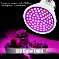 Grow Light Bulbs 72 Leds Full Spectrum LED Grow Light Hydroponic Bulb for Indoor for Flower for Greenhouse for Plant