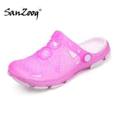 ขายดีที่สุด ioztt2023 - /✸✔ Sanzoog Rubber Beach Sandals Shoes Slides Clogs Croks Jelly Garden Sandal Fashion 9 Colors