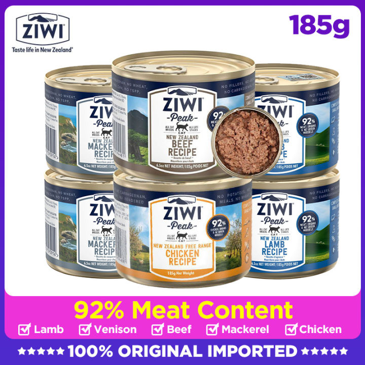 Ziwi Peak New Zealand Canned Wet Cat Food All Natural High Protein ...