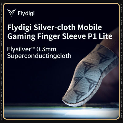 Flydigi WASP นิ้วแขน 2 โทรศัพท์มือถือเล่นเกมเหงื่อหลักฐานนิ้วปกนิ้วแขนถุงมือนิ้วสำหรับ pubg C all of Duty สันติภาพยอดเกมอาชีพอาชีพหน้าจอสัมผัสนิ้วหัวแม่มือ Gamepad