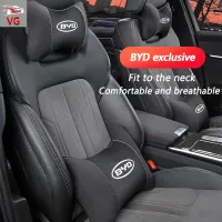 BYD หมอนอิงหมอนเป้อุ้มเด็กคอหมอนพักศีรษะ Hiasan Interior รถที่กำหนดเองสำหรับเพลง Atto 3หยวนเพลงโปร Tang DMI Han Qev Pro Dolphin 40FT 30FT 35FT