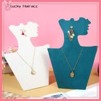 LUCKY HAIRACC พับเก็บได้ ขาตั้งแสดงจี้สร้อยคอ สะดวกสบายๆ แบบพกพาได้ อุปกรณ์ประกอบฉากแสดง ของใหม่ ผ้ากำมะหยี่กำมะหยี่ ขาตั้งบอร์ดเก็บของ อุปกรณ์ประกอบฉากการถ่ายภาพ