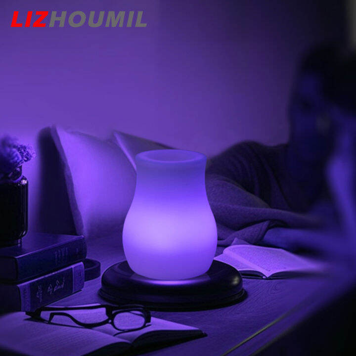 lizhoumil-ไฟกลางคืนตกแต่งเดสก์ท็อป16สีไฟกลางคืนแจกันเรืองแสงสีสันสดใส-led-สำหรับ-ktv-บาร์ร้านอาหารห้องนอน