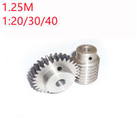 1.25M Worm Gear Rod Drive Ratio 1:203040อัตราส่วนความเร็ว40cr Worm Bore 6810MM